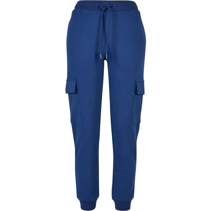 Urban Classics - Cargo Dames joggingbroek - L - Blauw