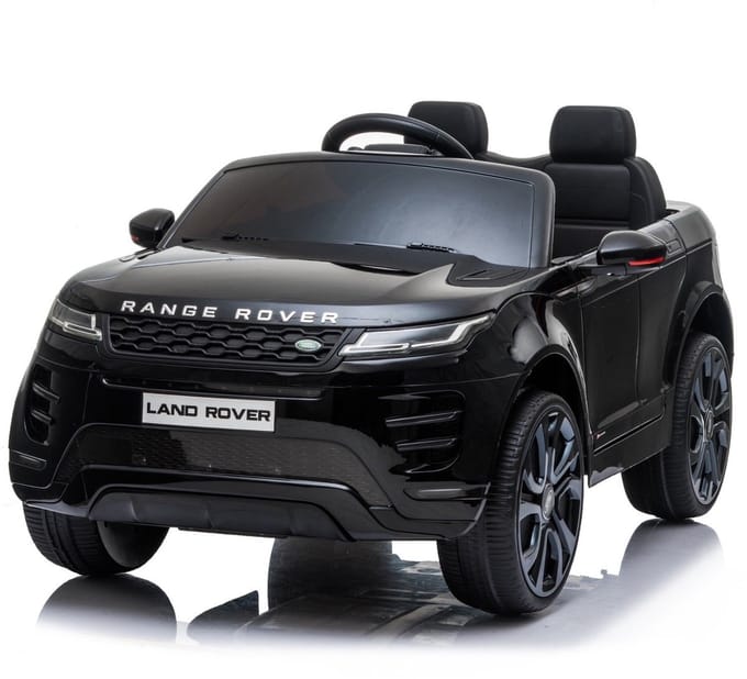 Range Rover Evoque 12V Elektrische Kinderauto Zwart