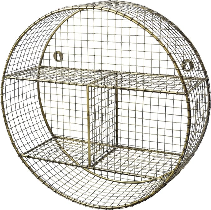 LOFT42 Gaas  Wandrek Rond Small Messing - Metaal - Ø40