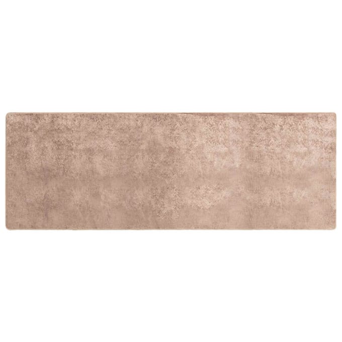 vidaXL - Tapijt - Runner - MARSA - Zand - 100 - x - 250 - cm - Polyester - en - PVC