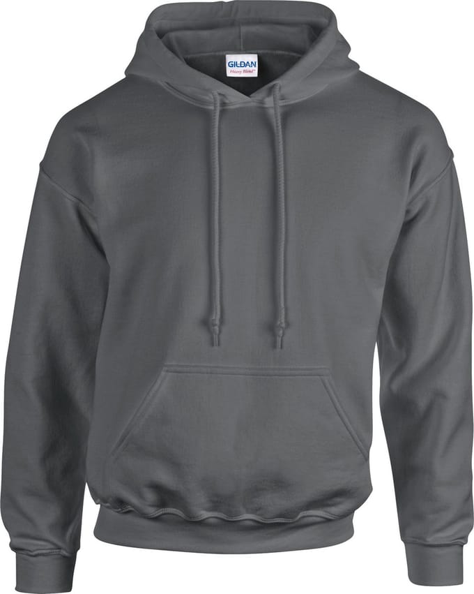Gildan Heavy Blend™ Adult Hooded Sweatshirt GI18500 - Charcoal - M