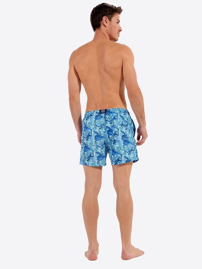HOM Badeshorts Beach Boxer Tartane