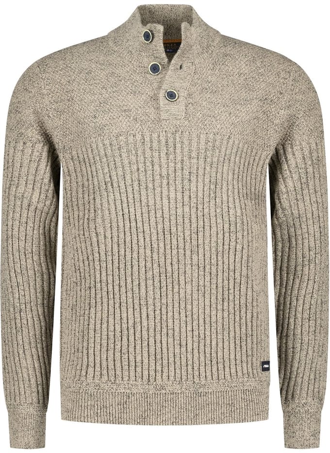 NZA - Ecru katoenen knitwear trui