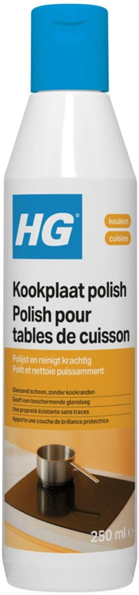 HG - Kookplaat Polish - 6 x 250 ml - Voordeelverpakking