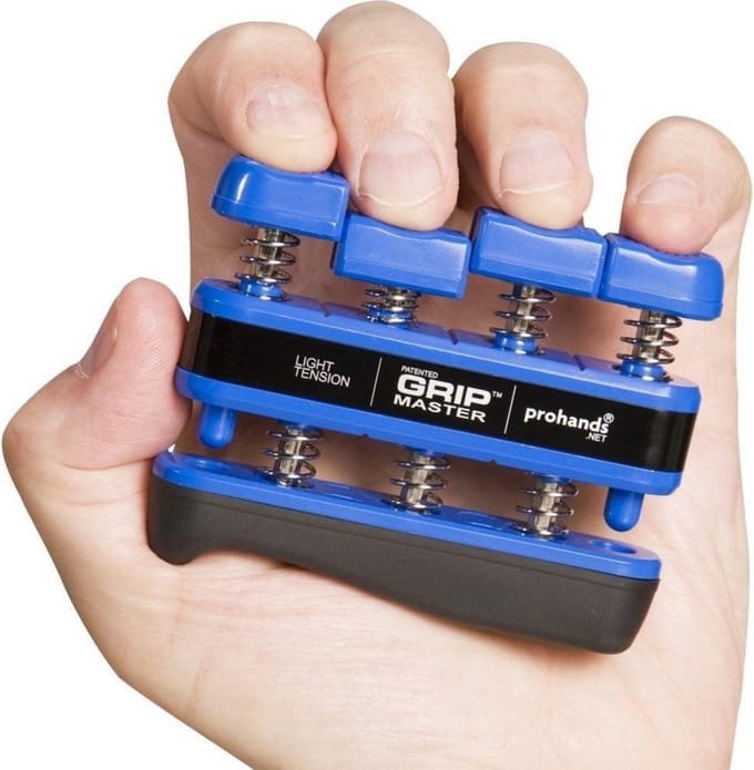 Gripmaster Licht - Blauw - Handtrainer - Vingertrainer - ProHands - Handen, vingers en pols trainen