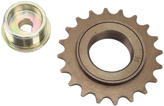 Dailygoods - 2 Tanden Vrijloop Tandwiel met Adapter voor Motor