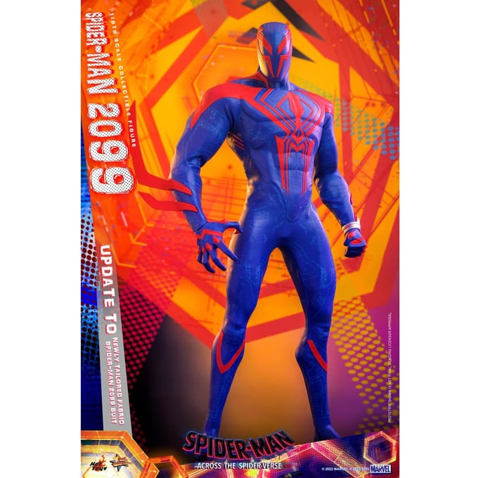 Hot Toys 1:6 Scale Marvel Spider-Man: Across the Spider-Verse Spider-Man 2099 Statue