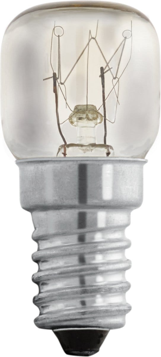 EGLO E14 Ovenlamp 300°C - 15W - 2200K - 85lm - 230V - Helder glas