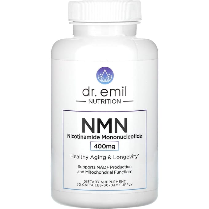 Dr. Emil Nutrition, NMN, 400 mg, 30 capsules