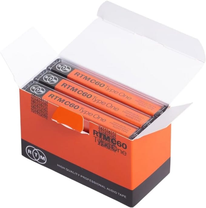 60 Minuten Low Noise Muziekcassette voor Studiokwaliteit | Ideaal voor Opnames | Pack van 3