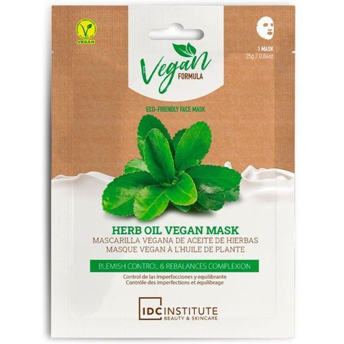 Masque facial à l'huile végétale végétalienne 25 gr