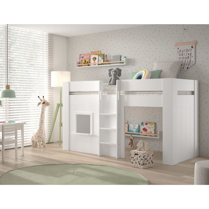 LUCEVI - Reno Halfhoogslaper 90x200cm - Wit