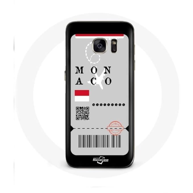Samsung Galaxy S7 hoesje Monaco vliegticket