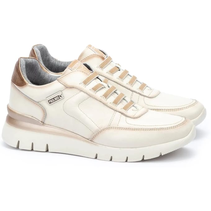 Pikolinos Cantabria - dames sneaker - wit - maat 37 (EU) 4 (UK)