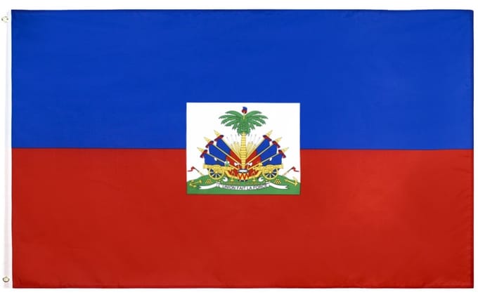 Go Go Gadget - Haïtiaanse Vlag - 90x150cm - Haïti
