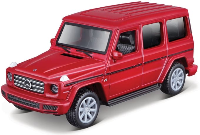 Maisto Mercedes-Benz G Class - Modelauto - Schaal 4,5" - Rood