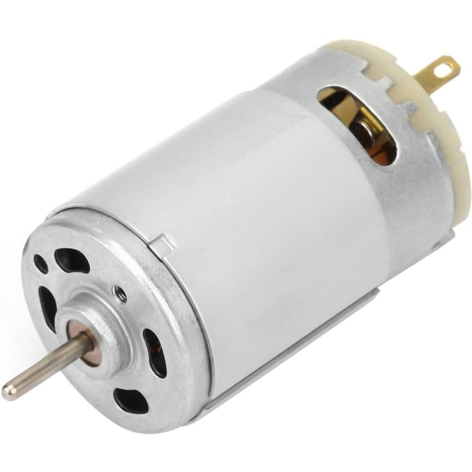 Hoge snelheid ronde D-type as 395 motor lange as micromotor