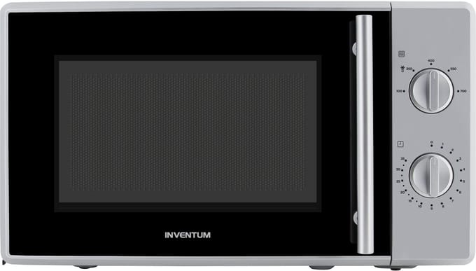 Inventum MN205SZ Solo magnetron - 20L - 700W - Ontdooifunctie - Zilver