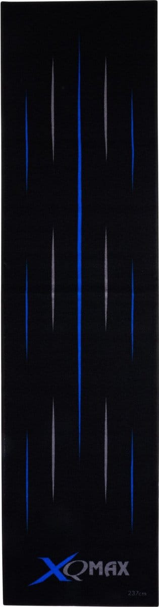 XQ Max Carpet Dartmat Black Blue 237x60