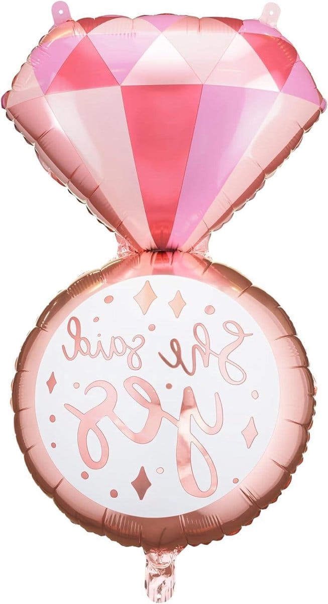 PartyDeco Foil Balloon Ring, 41 x 72 cm Kinds Party