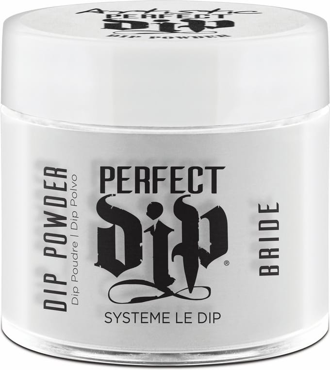 Artistic Nail Design Perfect Dip Poeder 'BRIDE' (Helder Wit)