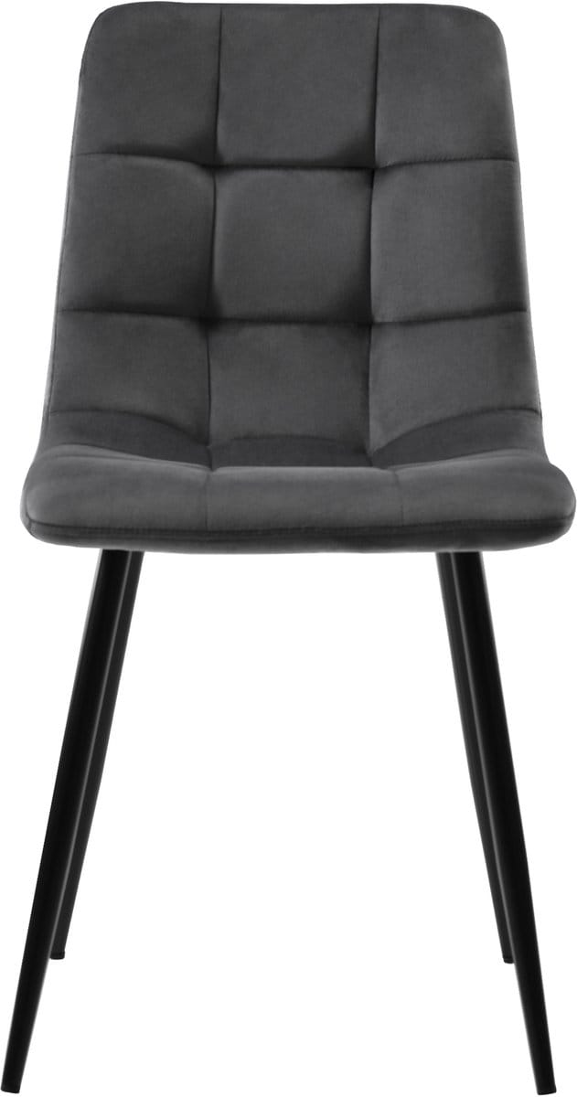 Marmerlook-MDF-Eetgroep-140x80cm-Verstelbare-Poten-Hoge-Draagkracht