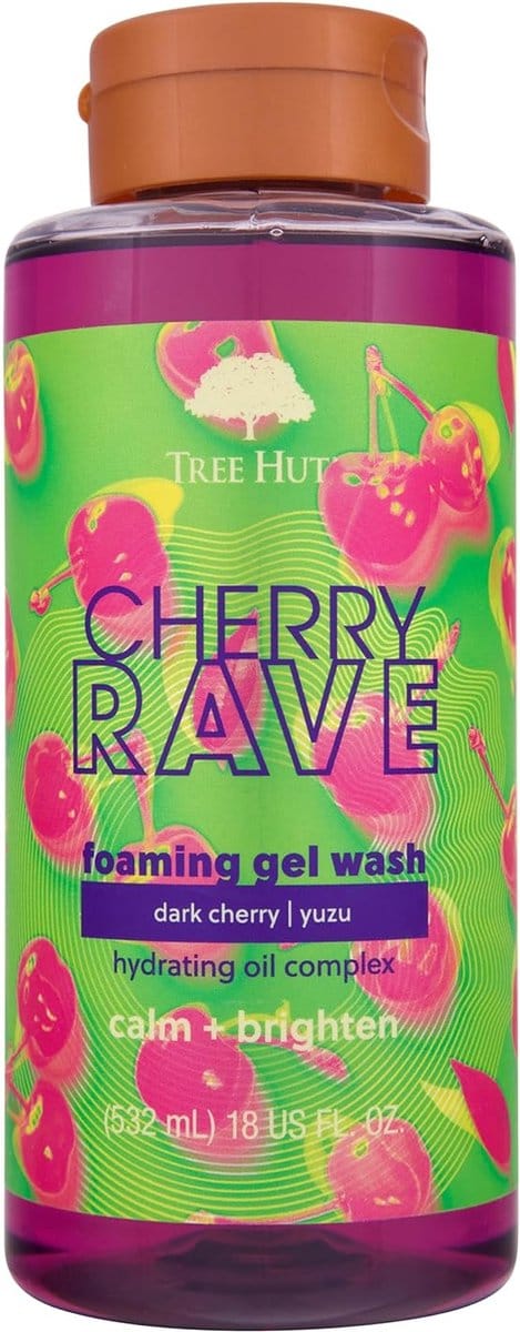 Tree Hut - Cherry Rave Hydrating & Brightening Foaming Gel Wash - 532ml