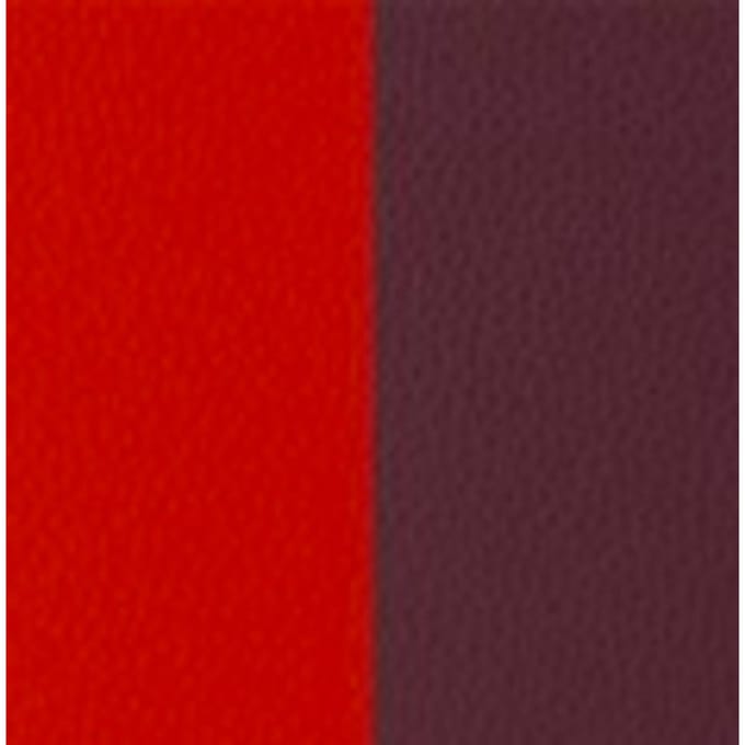 Les Georgettes Ringleertje - Orange Red/Rose Brown - 12mm