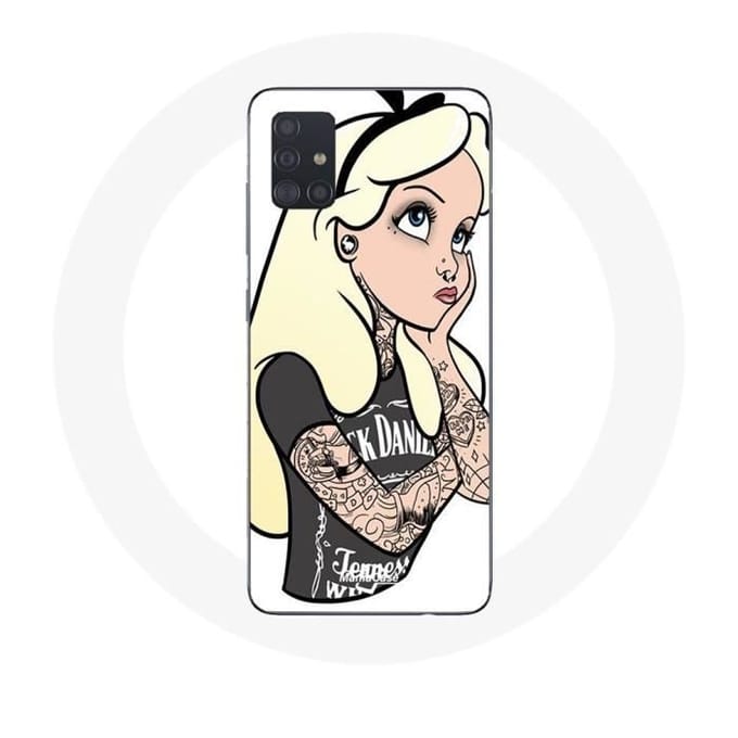 Samsung Galaxy A51 hoesje Alice getatoeëerde prinses