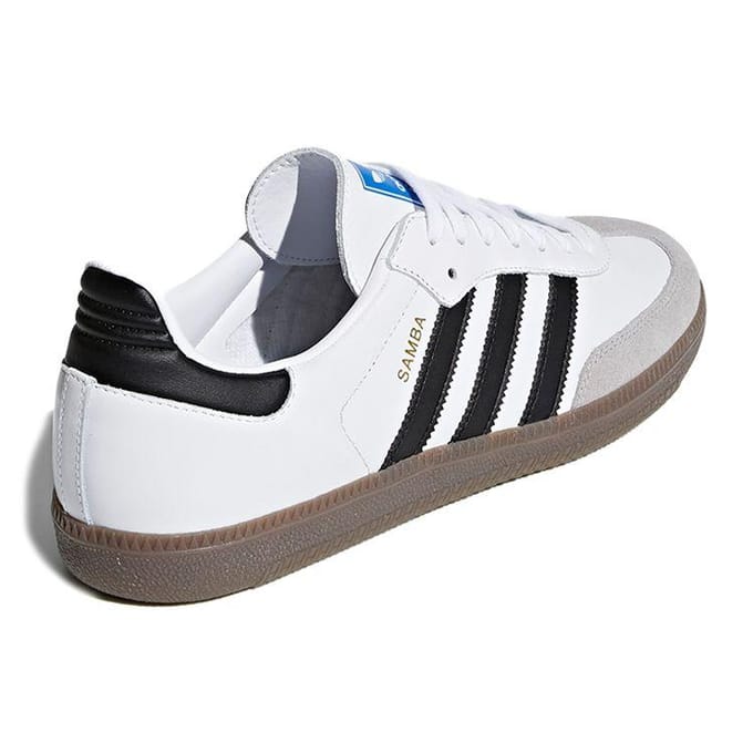 adidas Samba OG Wit Zwart Gum Unisex Sneakers Cloud-Wit Core-Zwart B75806 45⅓