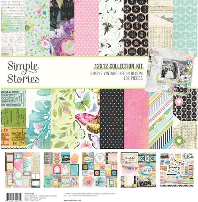 Simple Stories - Simple Vintage Life in Bloom Collection Kit (19700)