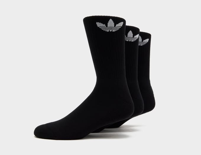 Adidas Originals Crew 3er Pack Sokken Zwart