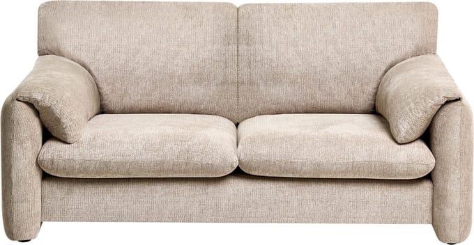 GETA - Tweezitsbank - Taupe - Polyester