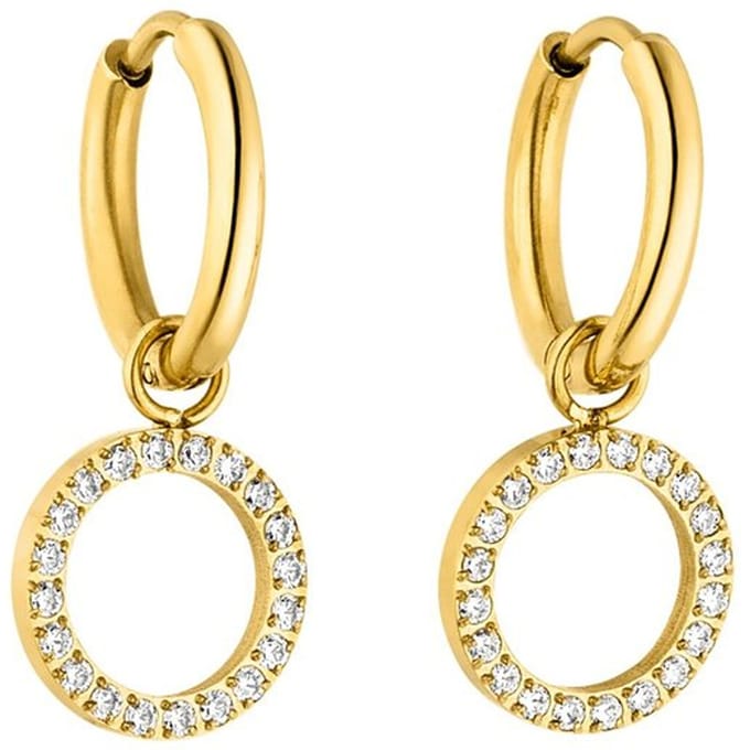 Purelei Oorhangers Core Collection Earring-ClosedGlow-Gold