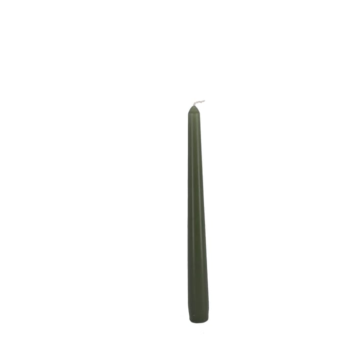 Bolsius - Gotische kaarsen - 245/24 - 4 stuks per verpakking - Fresh Olive