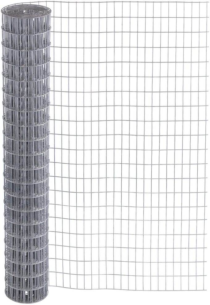 Dassengaas - Nertsengaas 25 x 50mm 2.1mm 100cm x 18m gegalvaniseerd.