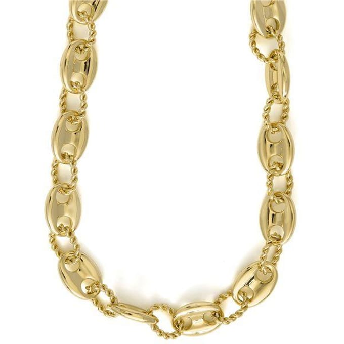 Collier - LUXENTER - Laroth - Or jaune 18 carats - 42+6 cm - Alliage métallique jaune