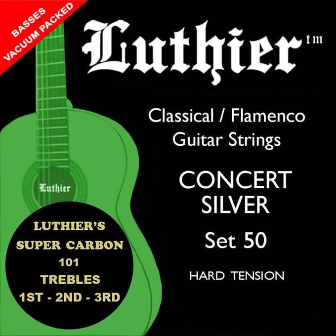 Luthier L-50SC snarenset voor klassieke gitaar, high tension