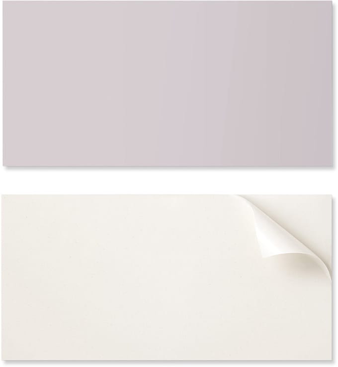 Zelfklevend vinyl wandpaneel 100x50 cm Lichtpaars