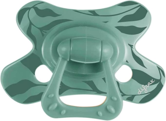Difrax Fopspeen Natural 12+ mnd Sage leafs