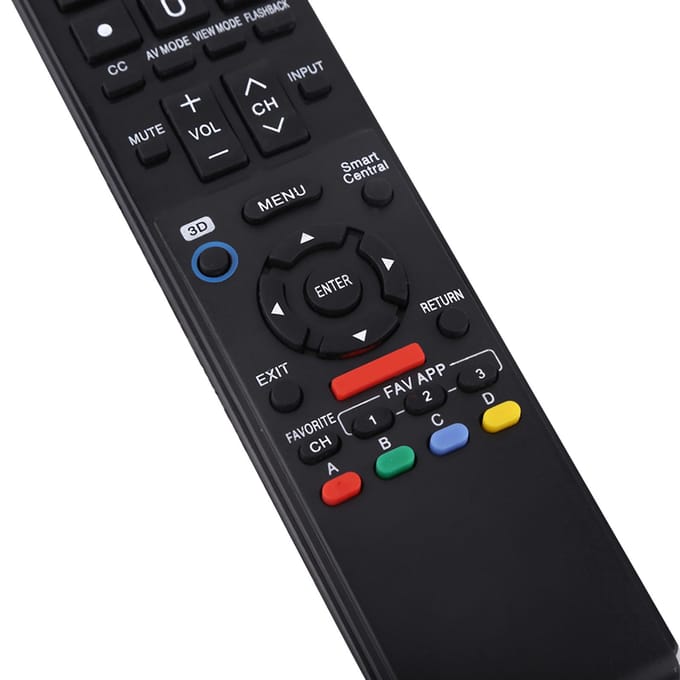 Nieuwe Draagbare Universele Vervangingsafstandsbediening GB118WJSA Controller Voor Sharp LCD LED TV black