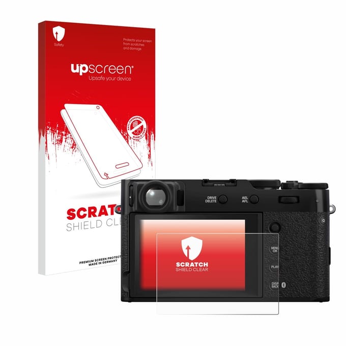 upscreen - Screenprotector voor Fujifilm X100VI - Folie Beschermfolie transparant