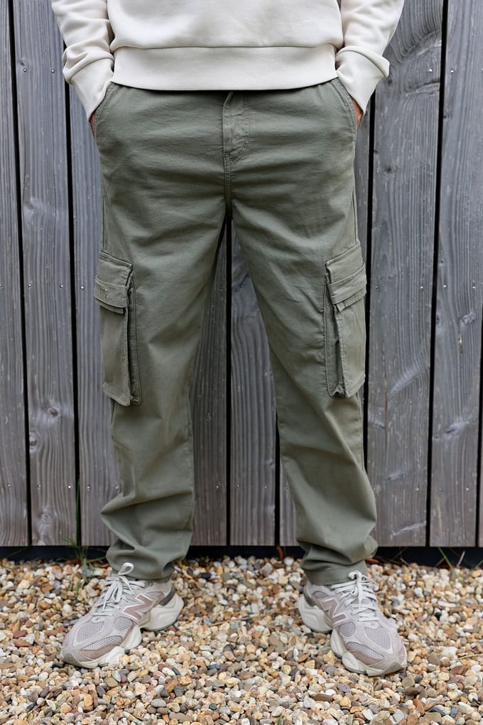 Kultivate Tr Cargo Army Taglia: S | Pantaloni cargo Outlet | Uomo | Verde