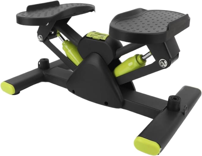 Mini Stepper - Bewegingstrainer - Thuis Fitness - Ruimtebesparend Ontwerp - 50 x 32 cm - Groen