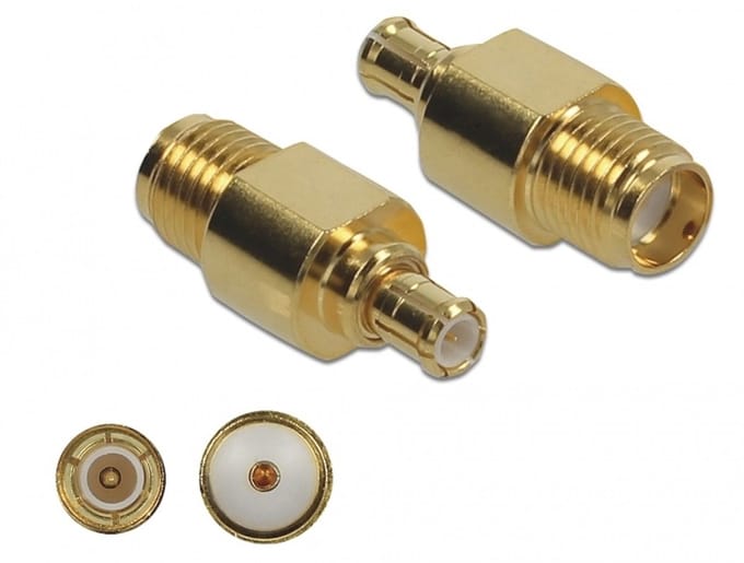 Delock Adapter SMA jack to MCX plug 10 GHz