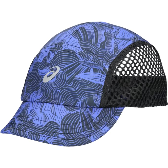 ASICS Fujitrail Graphic Cap Unisex-blauw, zwart