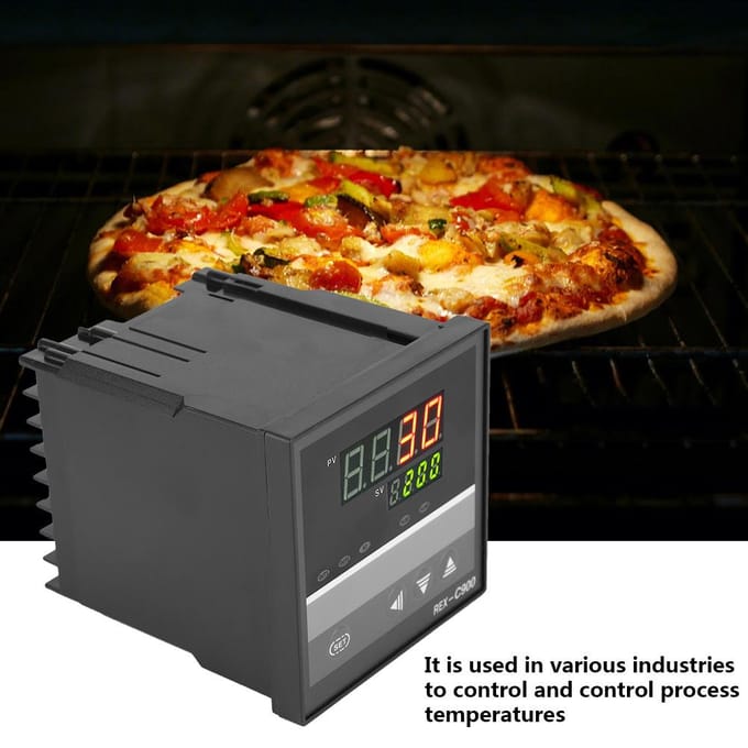 REX C900 Intelligente PID Temperatuurregelaar Thermostaat voor Ovenmachines black