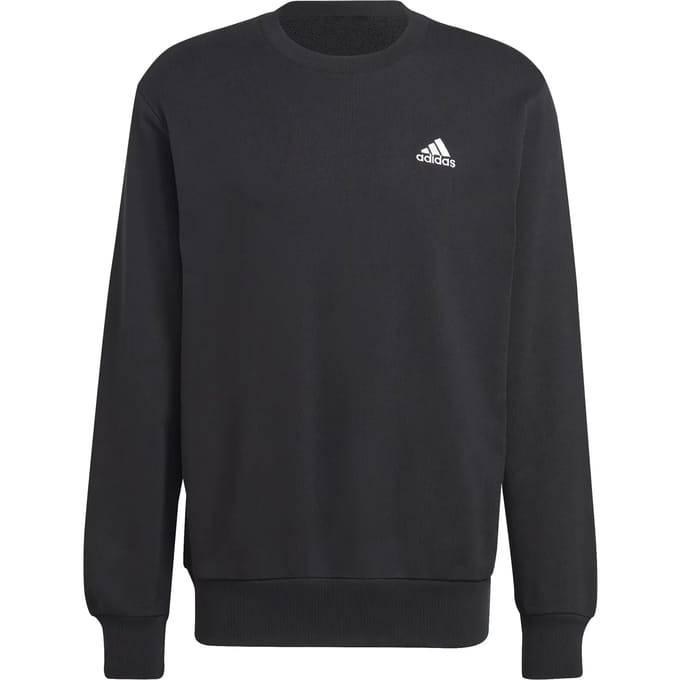 Sweatshirt kleine geborduurde logo fleece adidas Essentials
