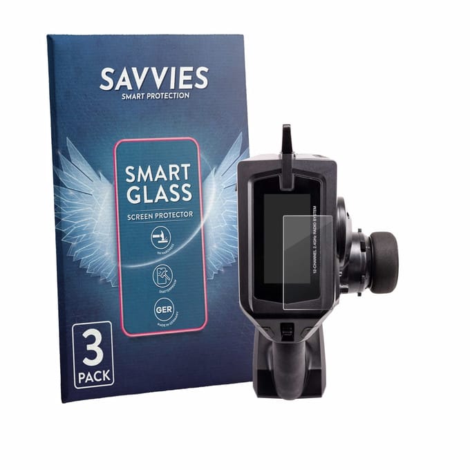 3 Stuks Savvies Screenprotector - geschikt voor Spektrum DX Pro Plus - beschermfolie glas transparant
