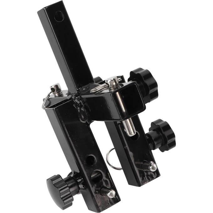 Achtermand Omzetframe Aluminiumlegering Multifunctionele Achtermontagebeugel Transferframe voor Scootmobiel black